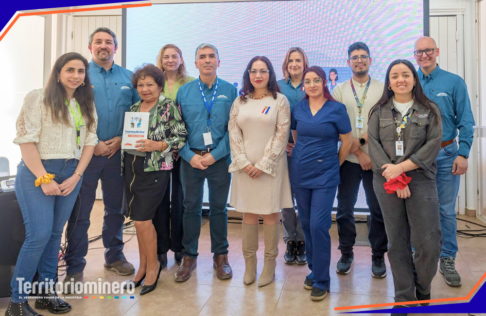 Minera Sierra Gorda SCM acerca especialidades médicas a vecinos con telemedicina