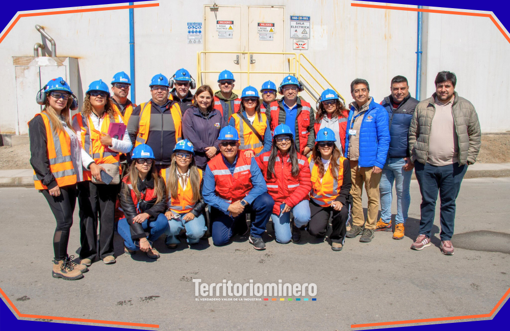 Delegación argentina conoció puerto y planta desalinizadora de Minera Candelaria