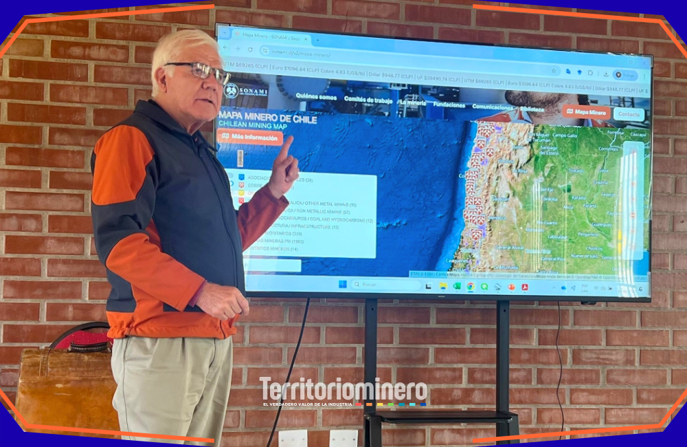 SONAMI y mineros de Petorca analizan impacto de Ley de Biodiversidad Vicepresidente de SONAMI, Luis Manuel Rodríguez, y mineros de Petorca discuten impacto de Ley N°21.600 en faenas.
