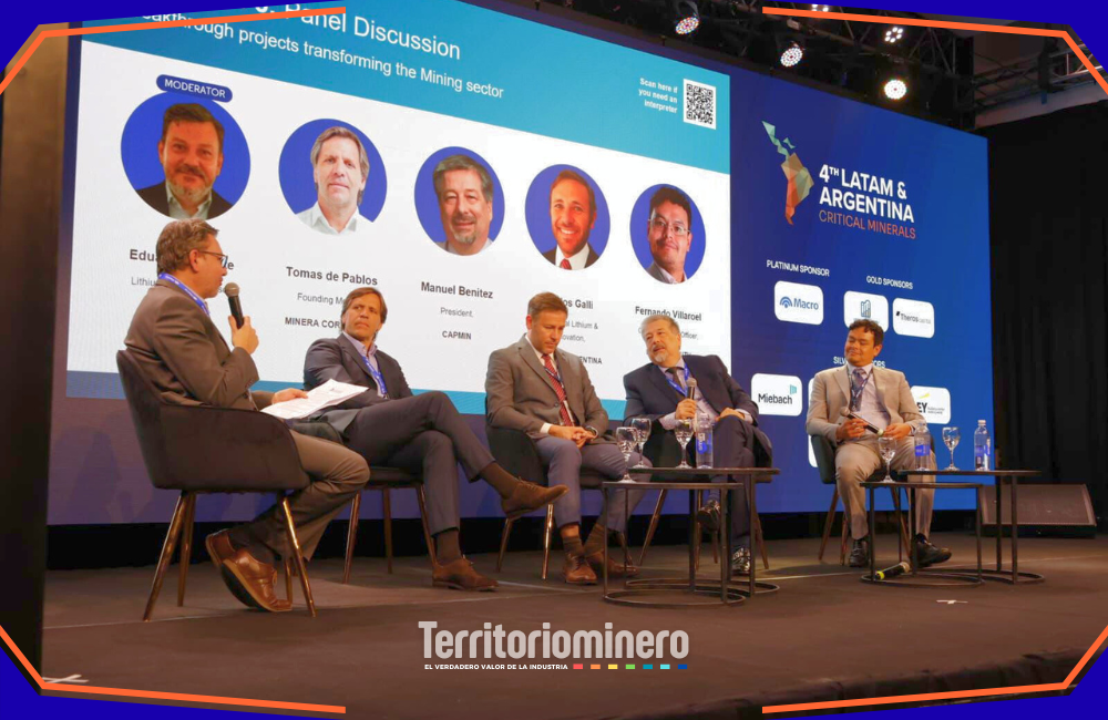 Delegación de CIL Lithium participando en paneles sobre minerales críticos en Argentina.