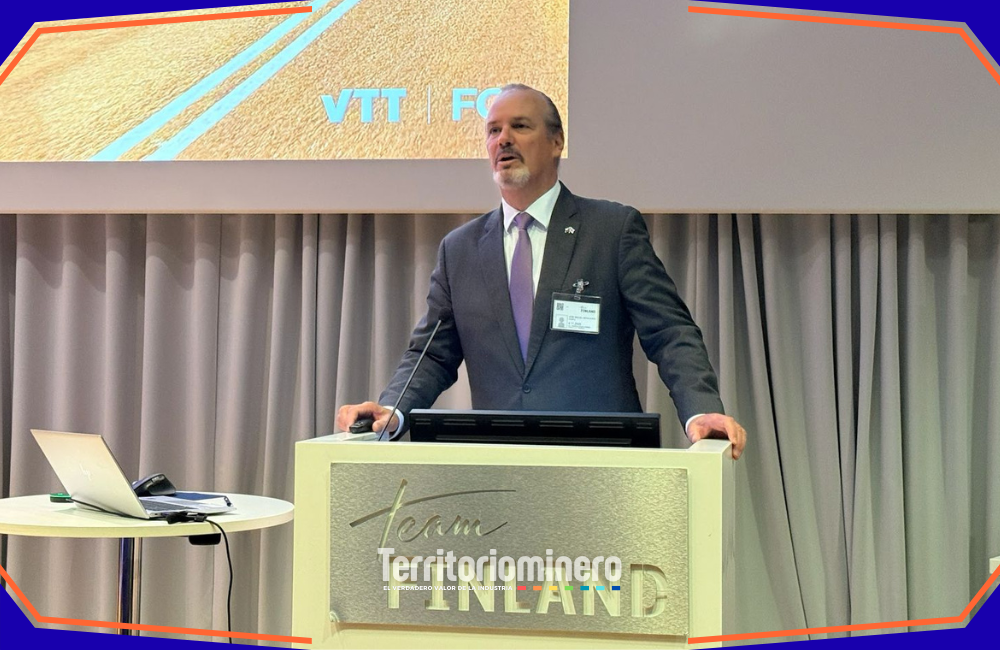 José Miguel Benavente, vicepresidente ejecutivo de Corfo, participa en el lanzamiento de la Plataforma Chile–Finlandia para la Transferencia Tecnológica en Helsinki.