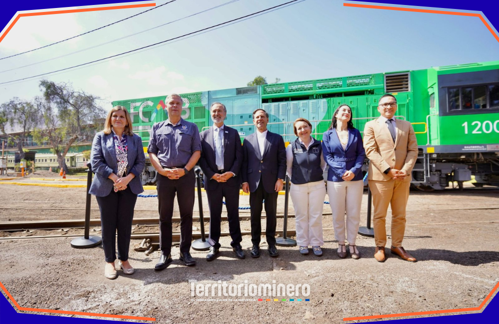 FCAB concreta el primer viaje ferroviario con hidrógeno verde en Chile y Latinoamérica, marcando un avance en descarbonización.