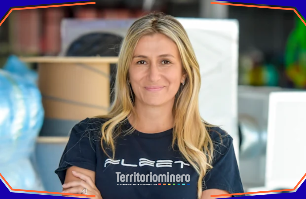 Flavia Tata Nardini, CEO y cofundadora de Fleet Space Technologies.
