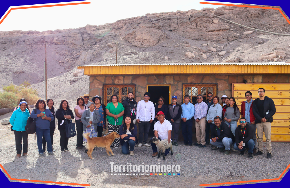Comunidad de Lasana inaugura nuevo espacio para fortalecer sus raíces atacameñas con apoyo de Codelco Integrantes de la comunidad de Lasana inaugurando la nueva sede para saberes ancestrales agrícolas y ganaderos.