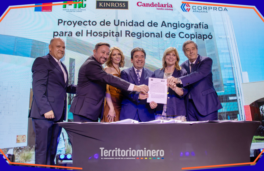 Alianza pública-privada impulsa nueva Unidad de Angiografía en Atacama Autoridades y empresas mineras firman convenio para diseñar la Unidad de Angiografía del Hospital de Copiapó.