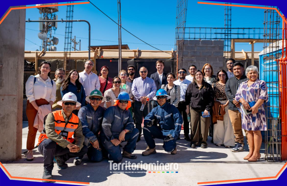Puerto Angamos inicia construcción del primer CoWork de Mejillones Ceremonia de primera piedra del primer CoWork de Mejillones impulsado por Puerto Angamos.