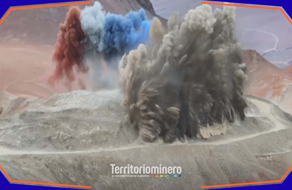 Primera tronadura operativa del proyecto Fénix Gold de Rio2 Limited en la región de Atacama.