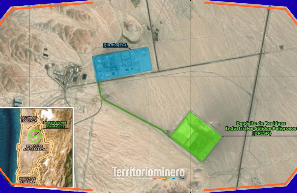 Proyecto de Ecometales en Calama obtiene calificación ambiental favorable Instalaciones de Ecometales en área industrial cercana a Calama.