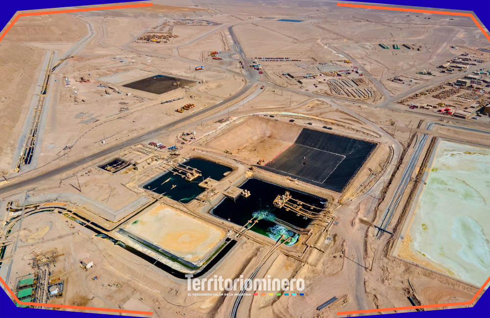 Minera Lomas Bayas refuerza gestión hídrica con inversión de US$16 millones Trabajos de mantención en piscinas operacionales de Compañía Minera Lomas Bayas en la Región de Antofagasta.