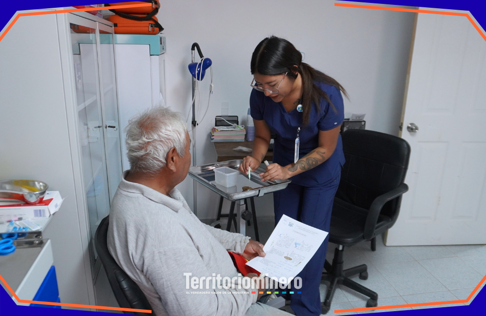 Desde la universidad al territorio: Bárbara Bautista gestiona operativo de salud en comunidad de Lasana Bárbara Bautista Yapura participa en operativo de salud preventiva en la localidad de Lasana.
