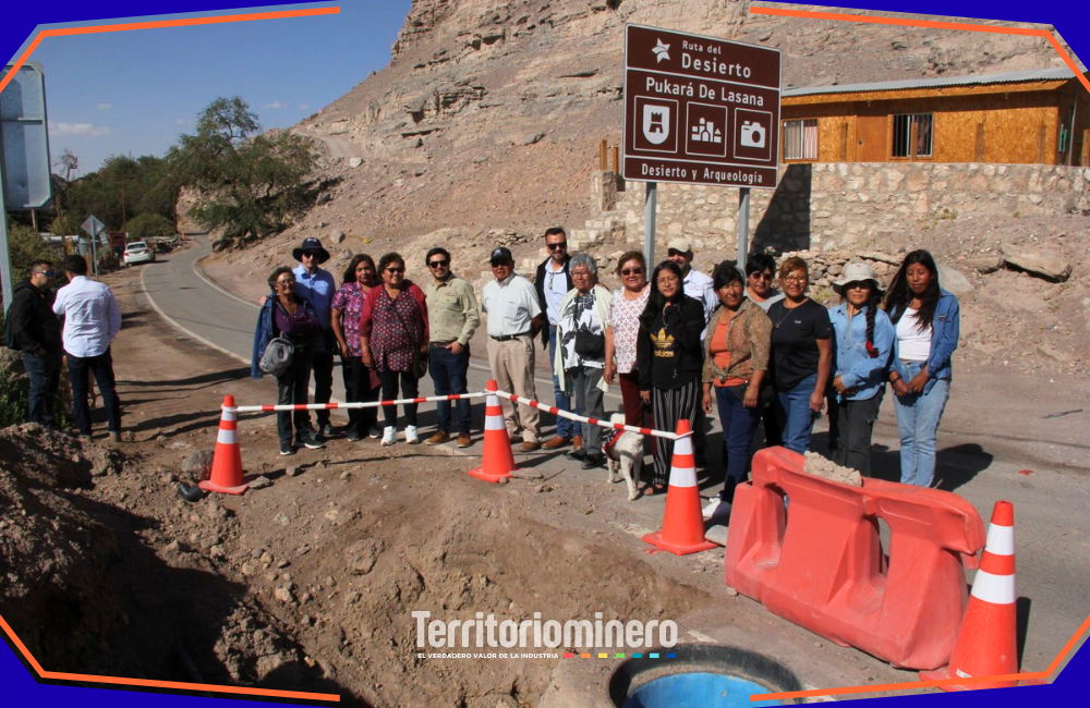 Comunidad de Lasana concreta obras prioritarias gracias a convenio con El Abra Obras del convenio 2025 entre Comunidad de Lasana y Minera El Abra en sistema de agua potable rural.