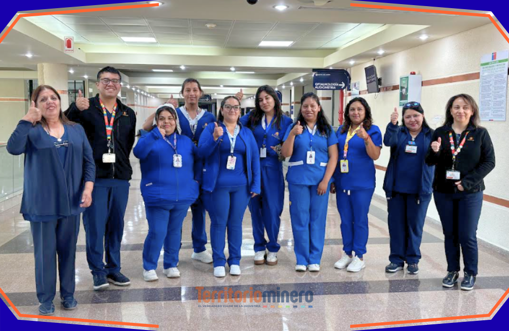 Estudiantes de Enfermería inician preparación para prácticas en Hospital del Cobre Estudiantes de enfermería en capacitación clínica en Hospital del Cobre en Calama previo a su práctica profesional