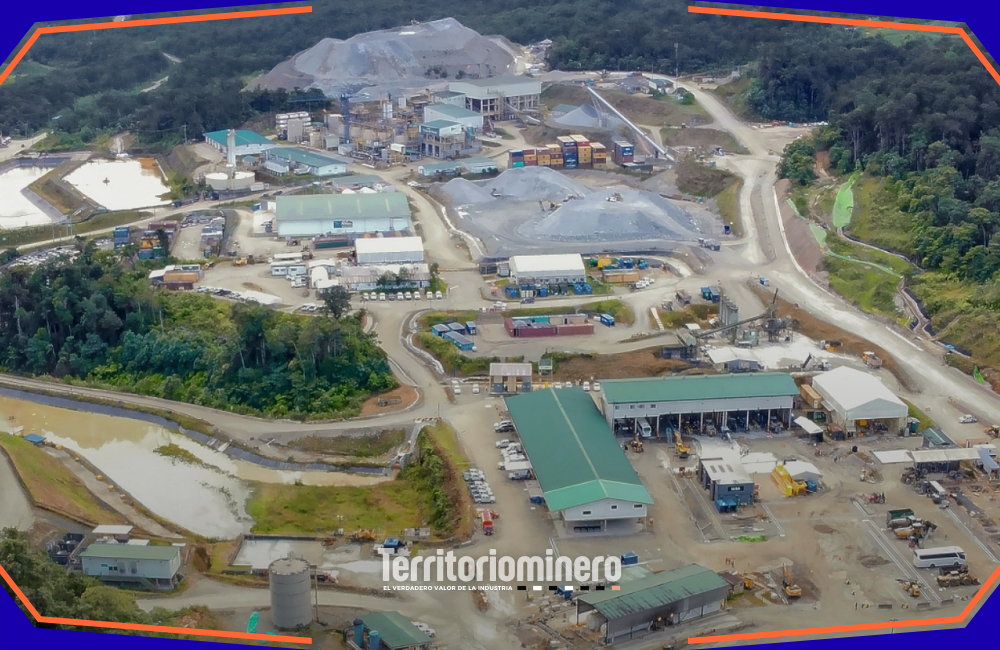 Lundin Gold en el proyecto Fruta del Norte, ubicado en la Cordillera del Cóndor.