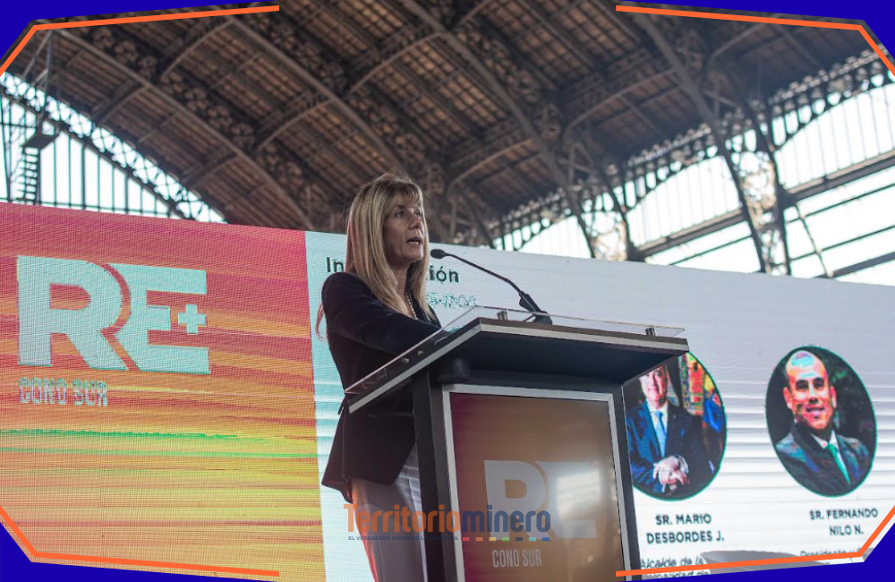 Ministra Rincón inaugura RE+ Cono Sur y refuerza foco en autonomía energética Evento RE+ Cono Sur en Estación Mapocho con autoridades y empresas del sector energético reunidas en Santiago