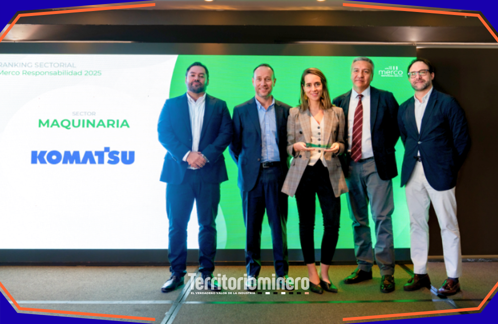 Komatsu lidera ranking ESG en maquinaria y consolida sostenibilidad como eje del negocio Komatsu fue reconocida como líder ESG en maquinaria en el ranking Merco 2025