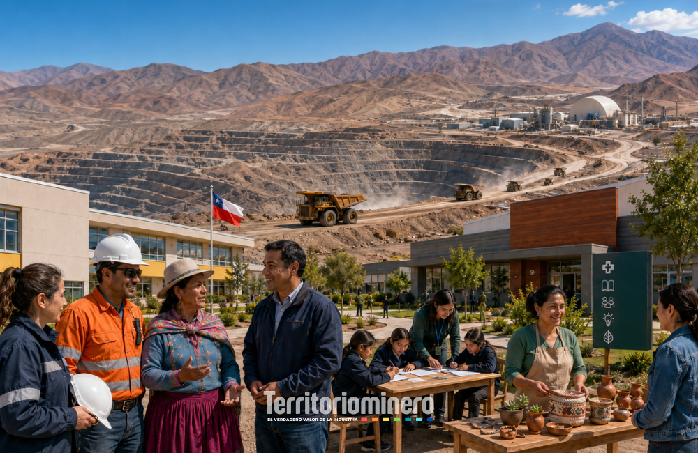 Minería y comunidades: el valor social que redefine el desarrollo territorial Representantes de comunidades y empresas mineras participan en programa de inversión social y desarrollo territorial en Chile.