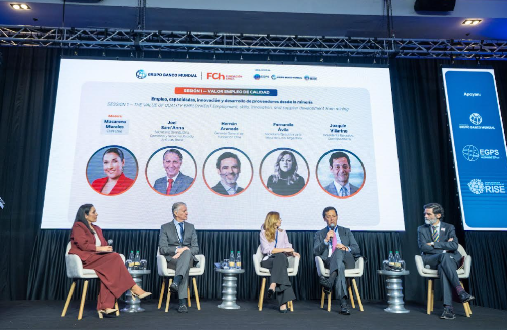 Minerales críticos impulsan empleo e industrialización minera regional Encuentro de Fundación Chile y Grupo Banco Mundial sobre minerales críticos, empleo minero e industrialización regional