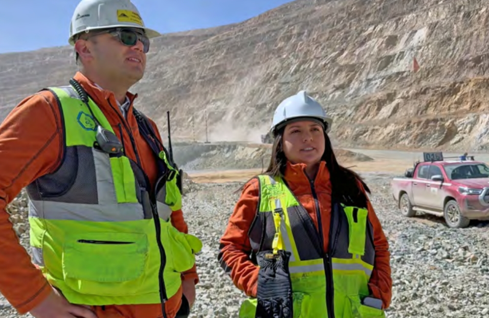 Operación de Collahuasi en Tarapacá, cuya contribución económica representó el 46,8% del PIB regional durante 2025.